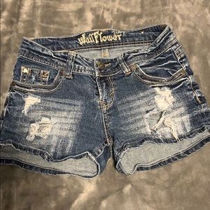 Jean shorts